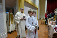 Kinderchristmette mit Krippenspiel (Foto: Karl-Franz Thiede)